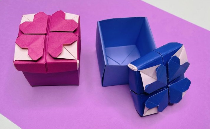 Origami balení